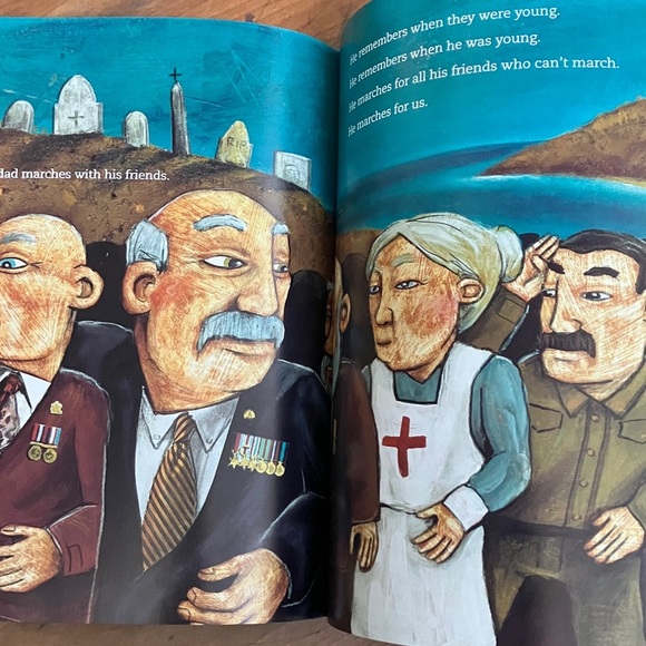 Children's Book - My Grandad Marches on ANZAC Day - Picture 10 of 13